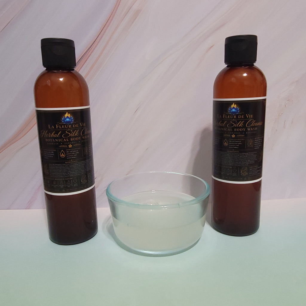 Herbal Silk Cleanse — Botanical Body Wash (8 oz)