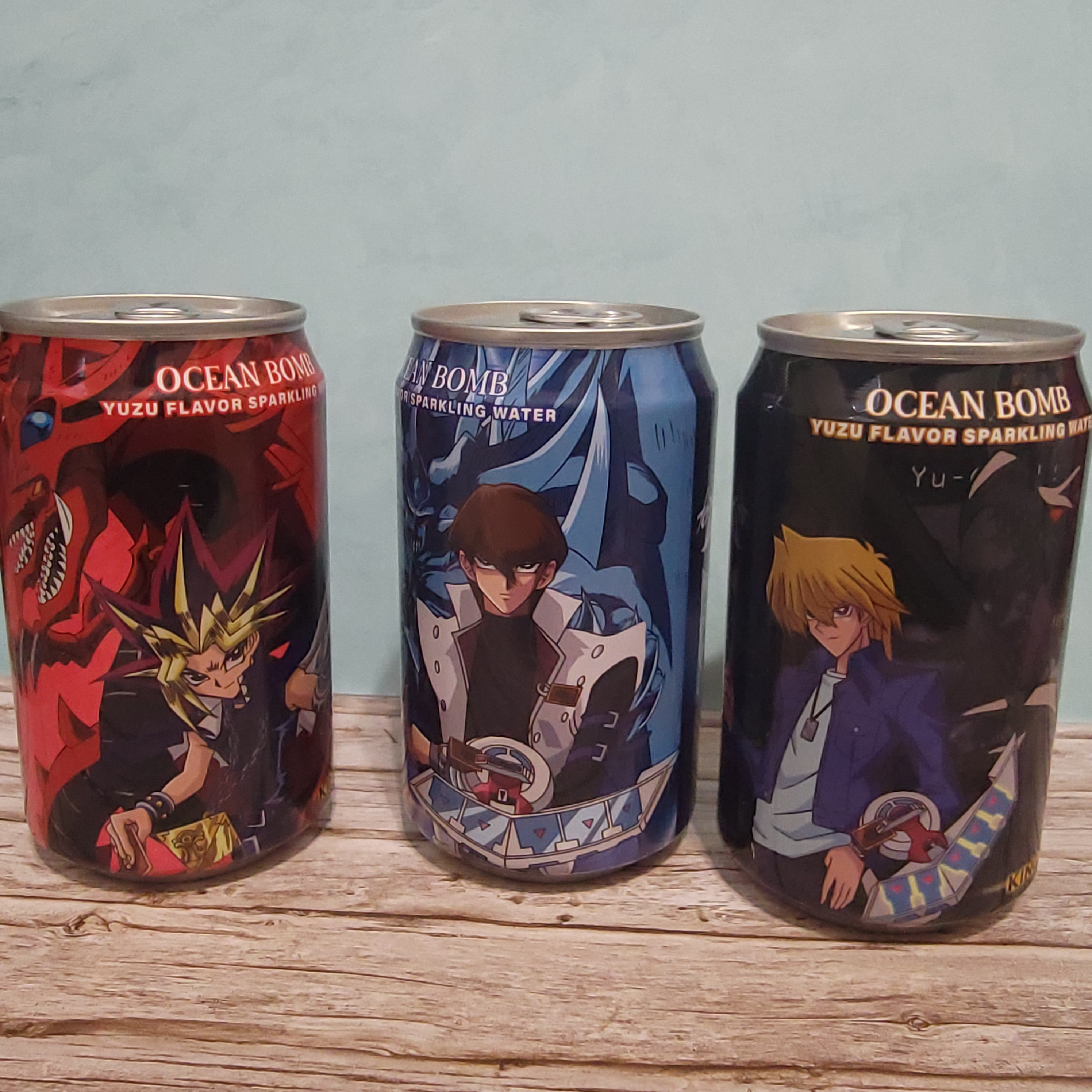 Ocean Bomb Yu-Gi-Oh Yuzu Sparkling Water — Taiwan (330ml)